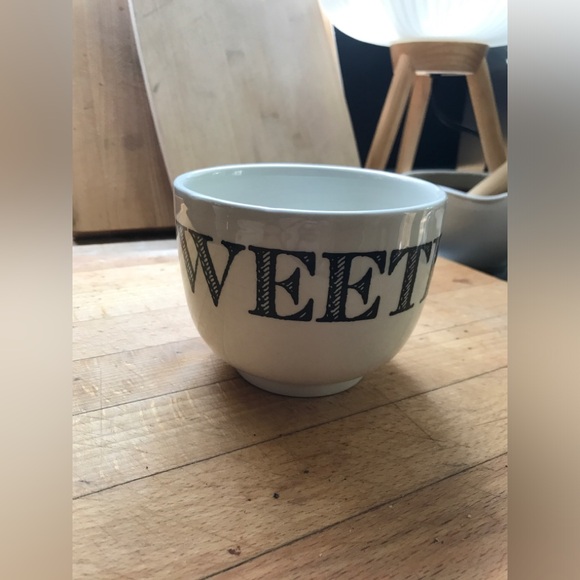Sir/Madam Endearment Sweetie Grand Cup Large Hygge Mug in Black, Cream and Gold - Picture 4 of 12